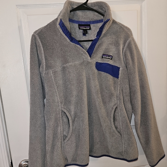 PATAGONIA WOMENS SNAP T FLEECE SWEATER - Picture 1 of 3